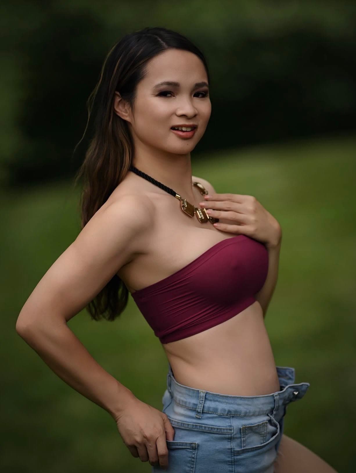 The China Glamour, featured model artist for Creative Connect Dallas.